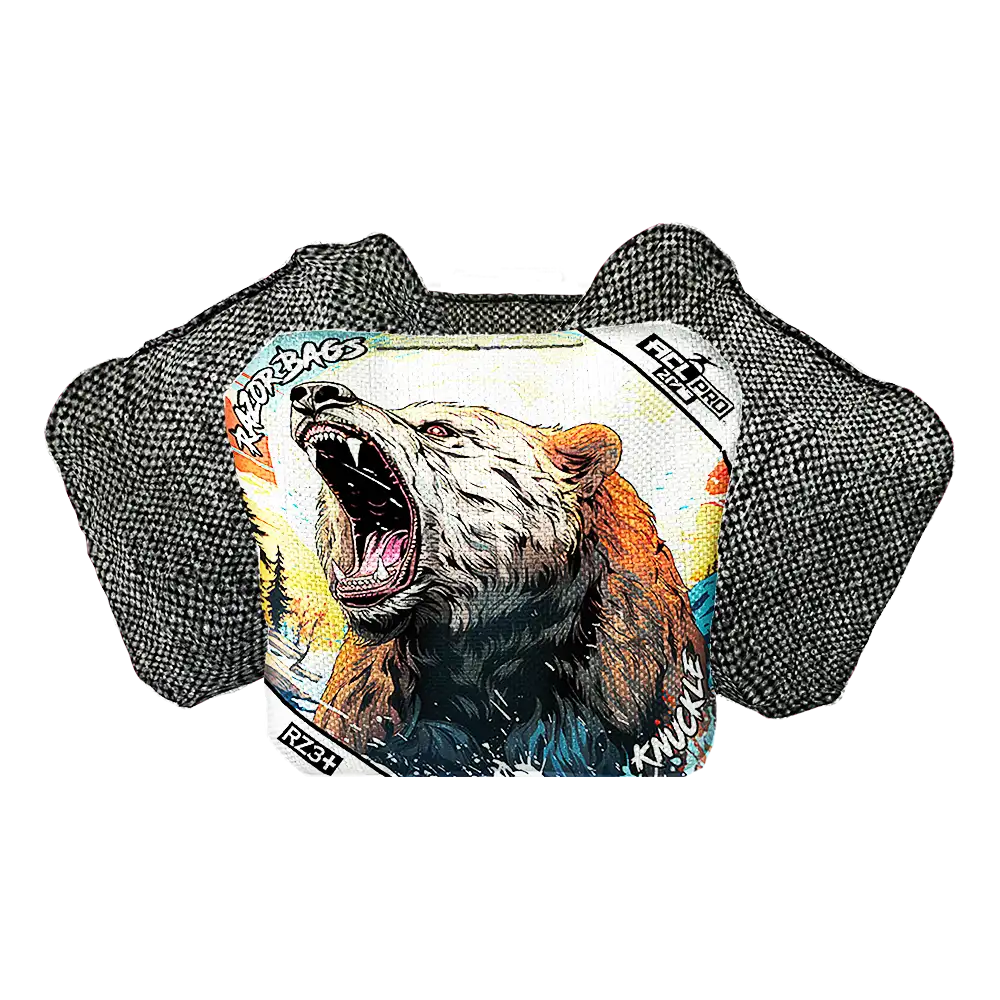 Knuckle | Alaskan Grizzly 2 | ACL PRO Razor Cornhole Bags