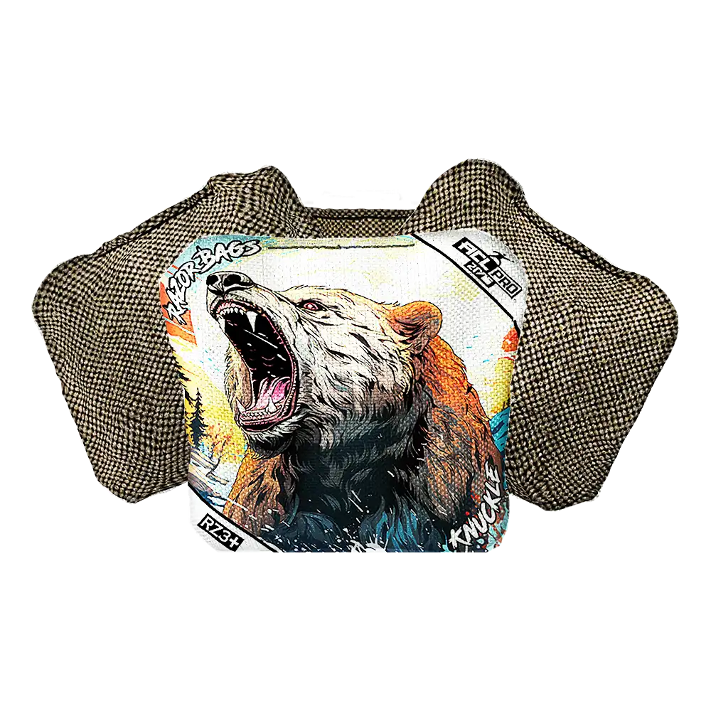 Knuckle | Alaskan Grizzly 2 | ACL PRO Razor Cornhole Bags