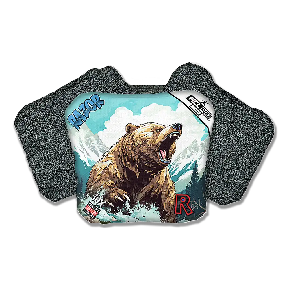 10X | Alaskan Grizzly | ACL PRO Razor Cornhole Bags