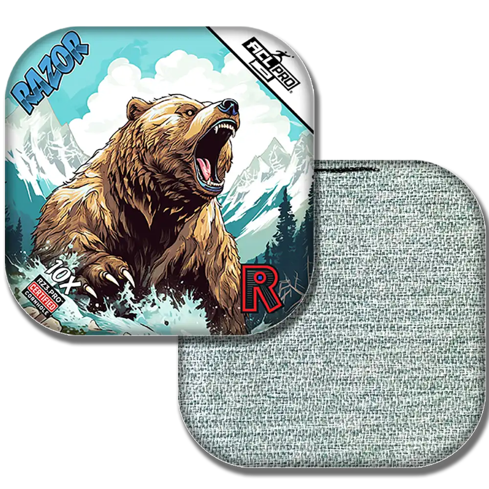 10X | Alaskan Grizzly | ACL PRO Razor Cornhole Bags