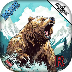 10X | Alaskan Grizzly | ACL PRO Razor Cornhole Bags
