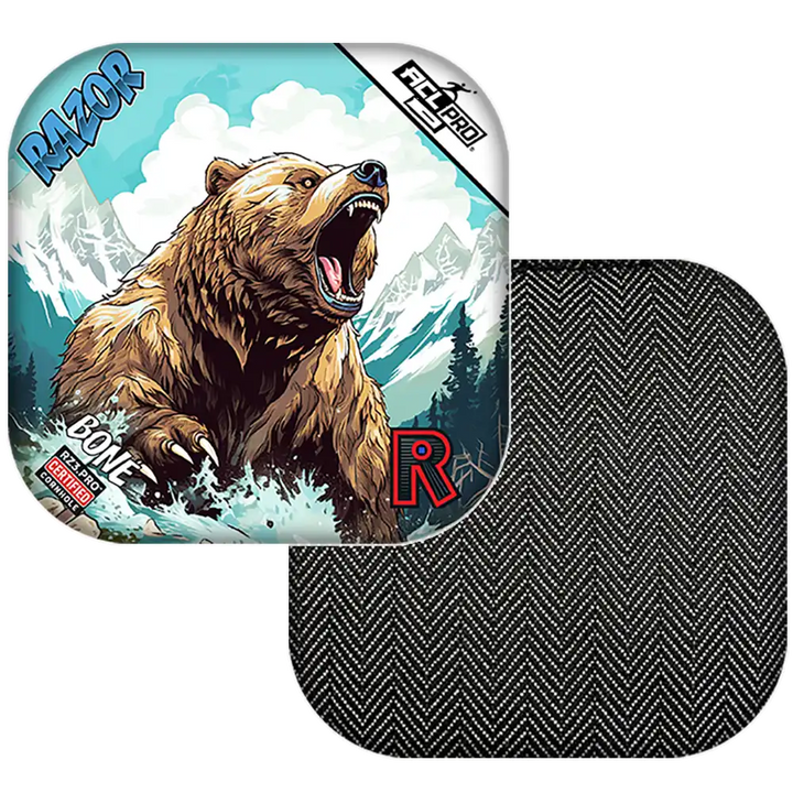 Bone | Alaskan Grizzly | ACL PRO Razor Cornhole Bags