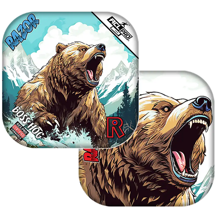 Boss Hog | Alaskan Grizzly | ACL PRO Razor Cornhole Bags