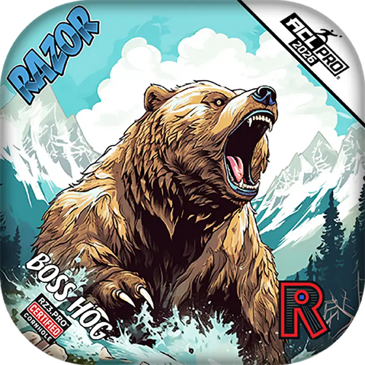 Boss Hog | Alaskan Grizzly | ACL PRO Razor Cornhole Bags