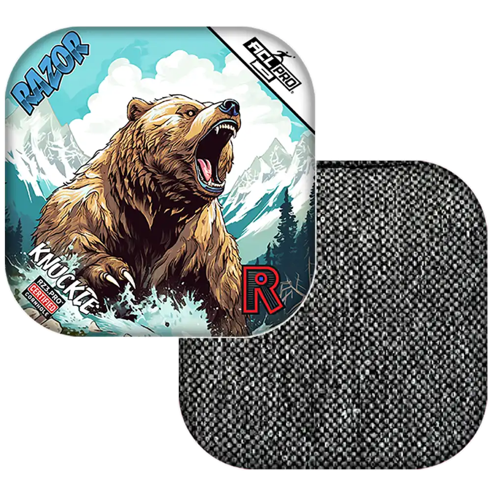 Knuckle | Alaskan Grizzly | ACL PRO Razor Cornhole Bags