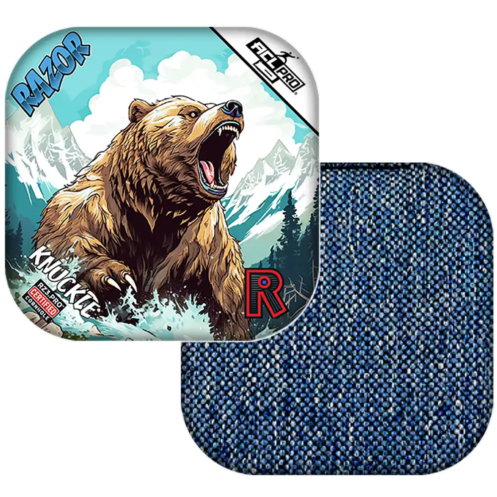 Knuckle | Alaskan Grizzly | ACL PRO Razor Cornhole Bags