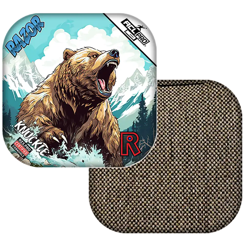 Knuckle | Alaskan Grizzly | ACL PRO Razor Cornhole Bags