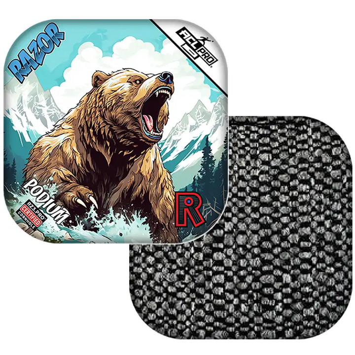 Podium | Alaskan Grizzly | ACL PRO Razor Cornhole Bags