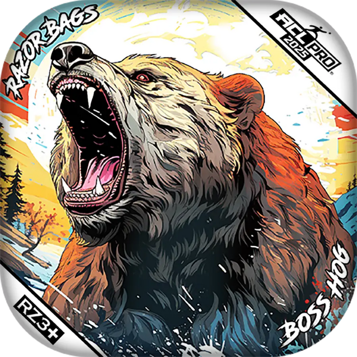 Boss Hog | Alaskan Grizzly 2 | ACL PRO Cornhole Bags by Razor Bags (Razor Cornhole)