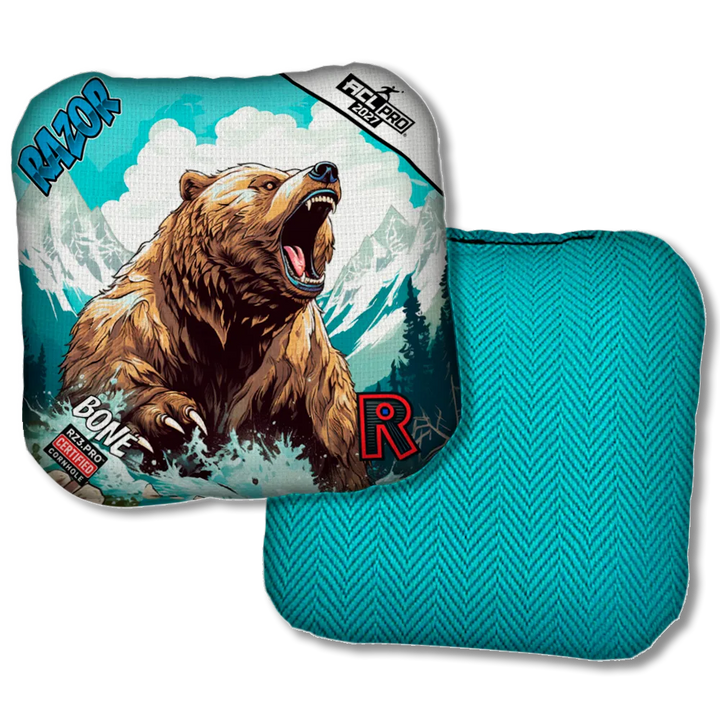 Bone PRO Alaskan Grizzly Teal Back Product View