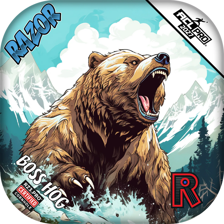 Boss Hog PRO Alaskan Grizzly Cornhole Bags