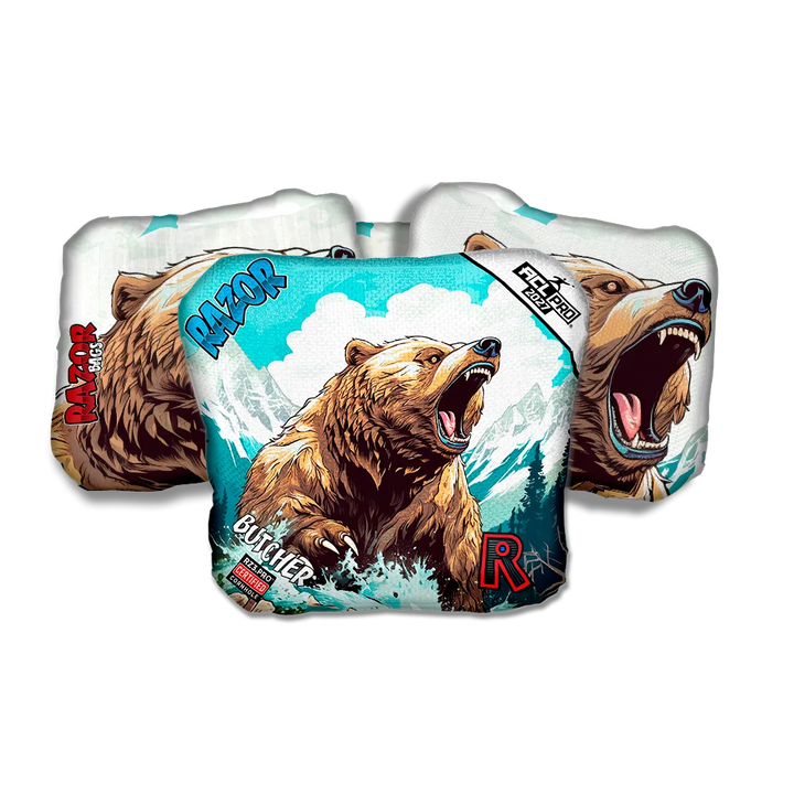 Butcher PRO Alaskan Grizzly Cornhole Bags
