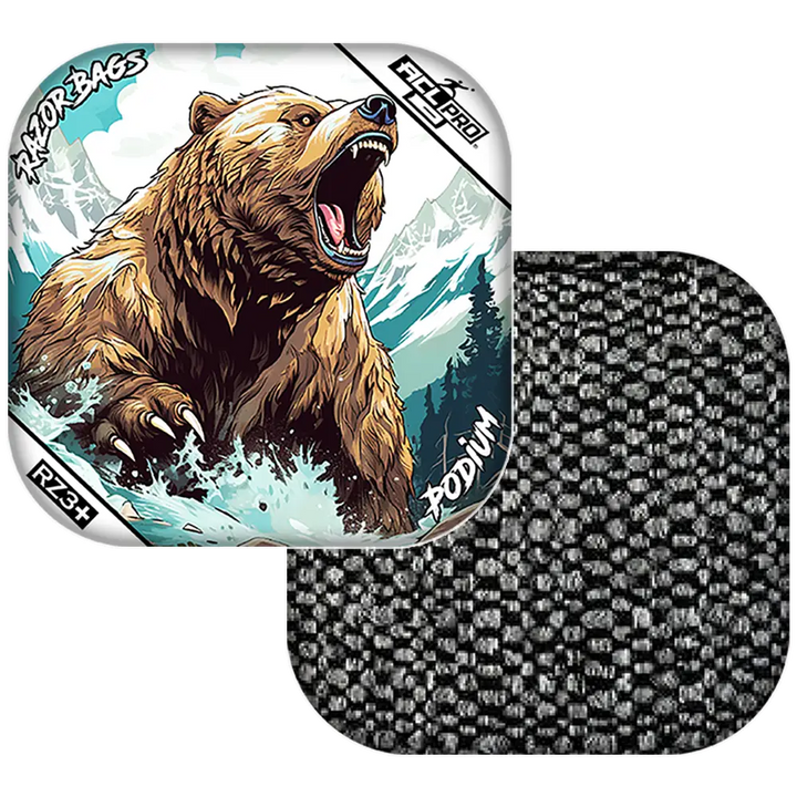 Podium | Alaskan Grizzly | ACL PRO Razor Cornhole Bags