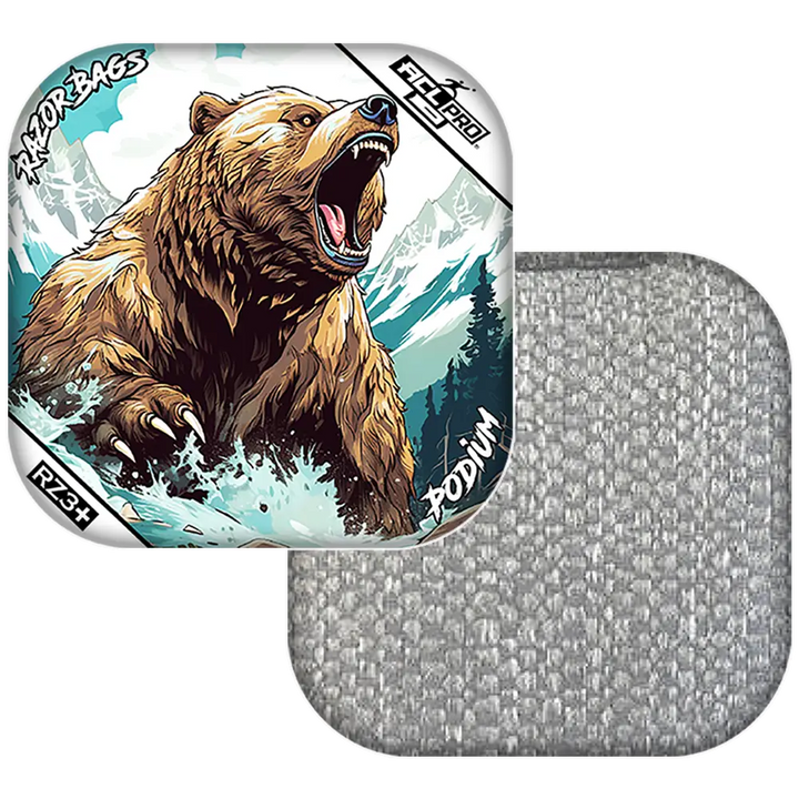 Podium | Alaskan Grizzly | ACL PRO Razor Cornhole Bags