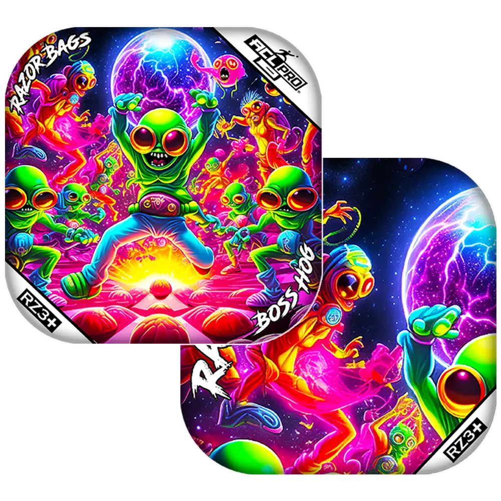 Boss Hog | Alien Dance Party | ACL PRO Razor Cornhole Bags