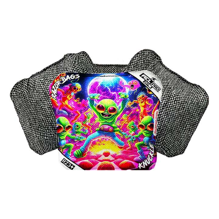 Knuckle | Alien Dance Party | ACL PRO Razor Cornhole Bags