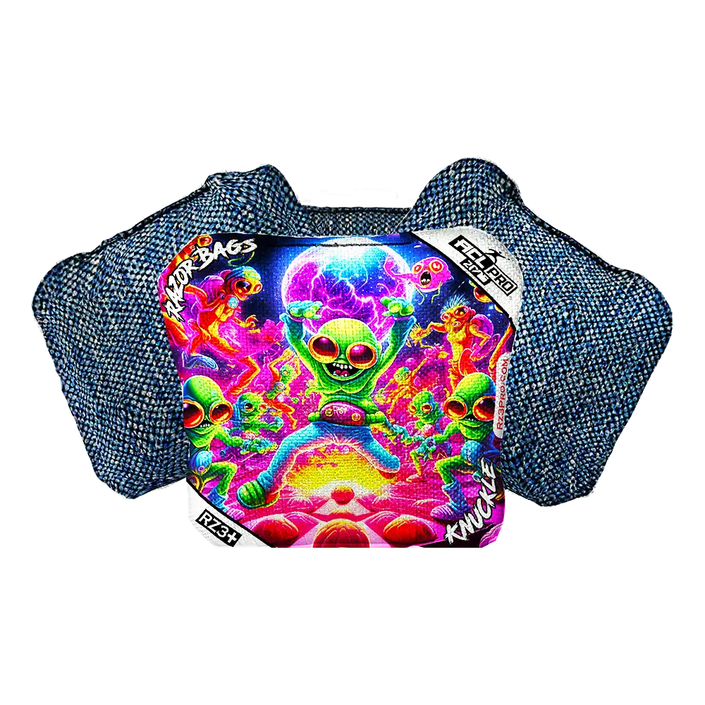 Knuckle | Alien Dance Party | ACL PRO Razor Cornhole Bags