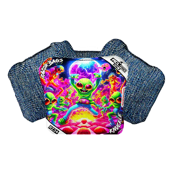 Knuckle | Alien Dance Party | ACL PRO Razor Cornhole Bags