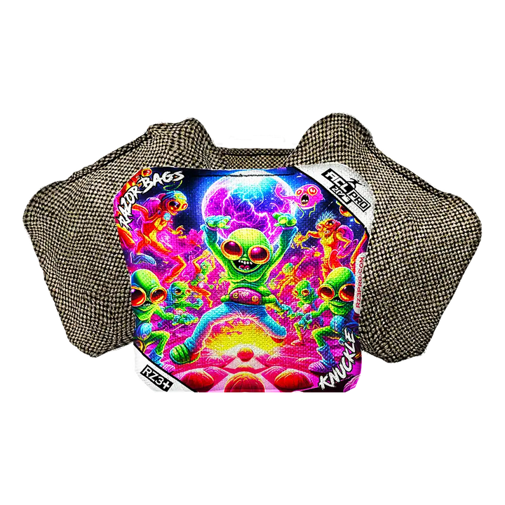 Knuckle | Alien Dance Party | ACL PRO Razor Cornhole Bags