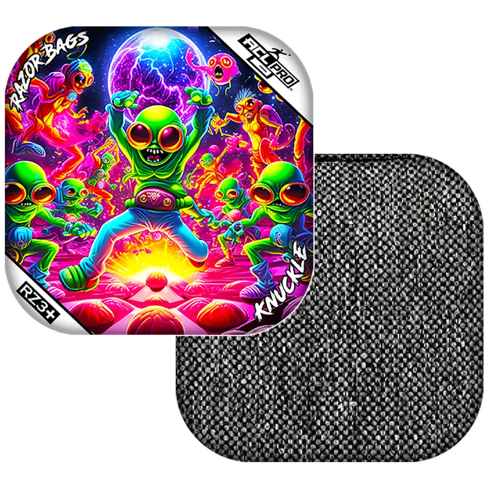 Knuckle | Alien Dance Party | ACL PRO Razor Cornhole Bags