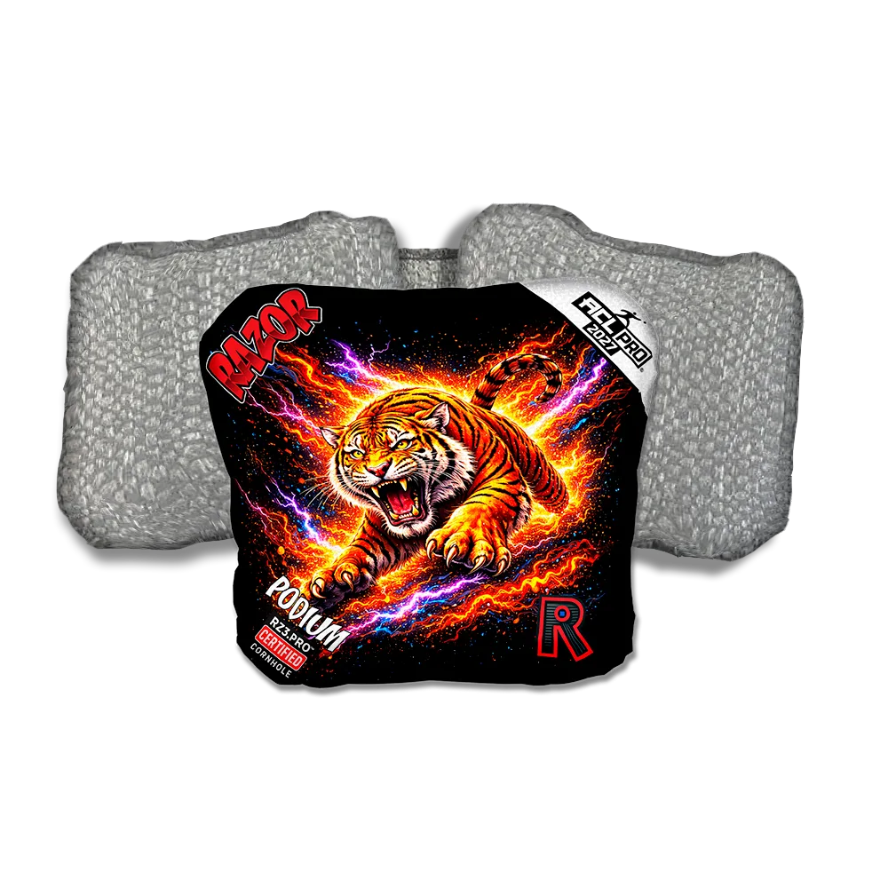 Podium PRO Ambush Silver Back Cornhole Bags