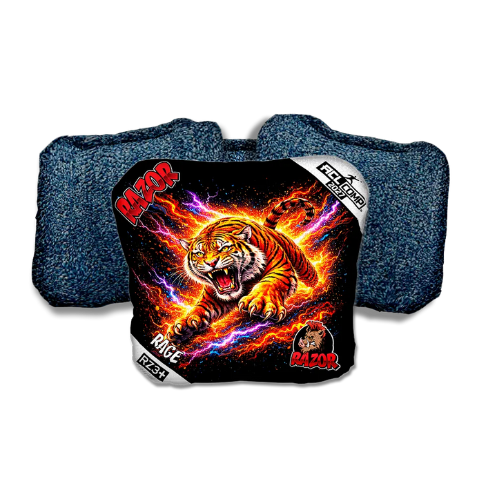 Rage COMP Ambush Blue Back Cornhole Bags