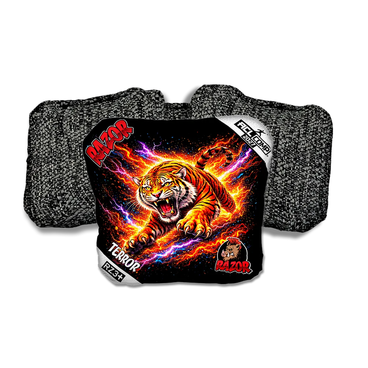 Terror COMP Ambush Black Back Cornhole Bags