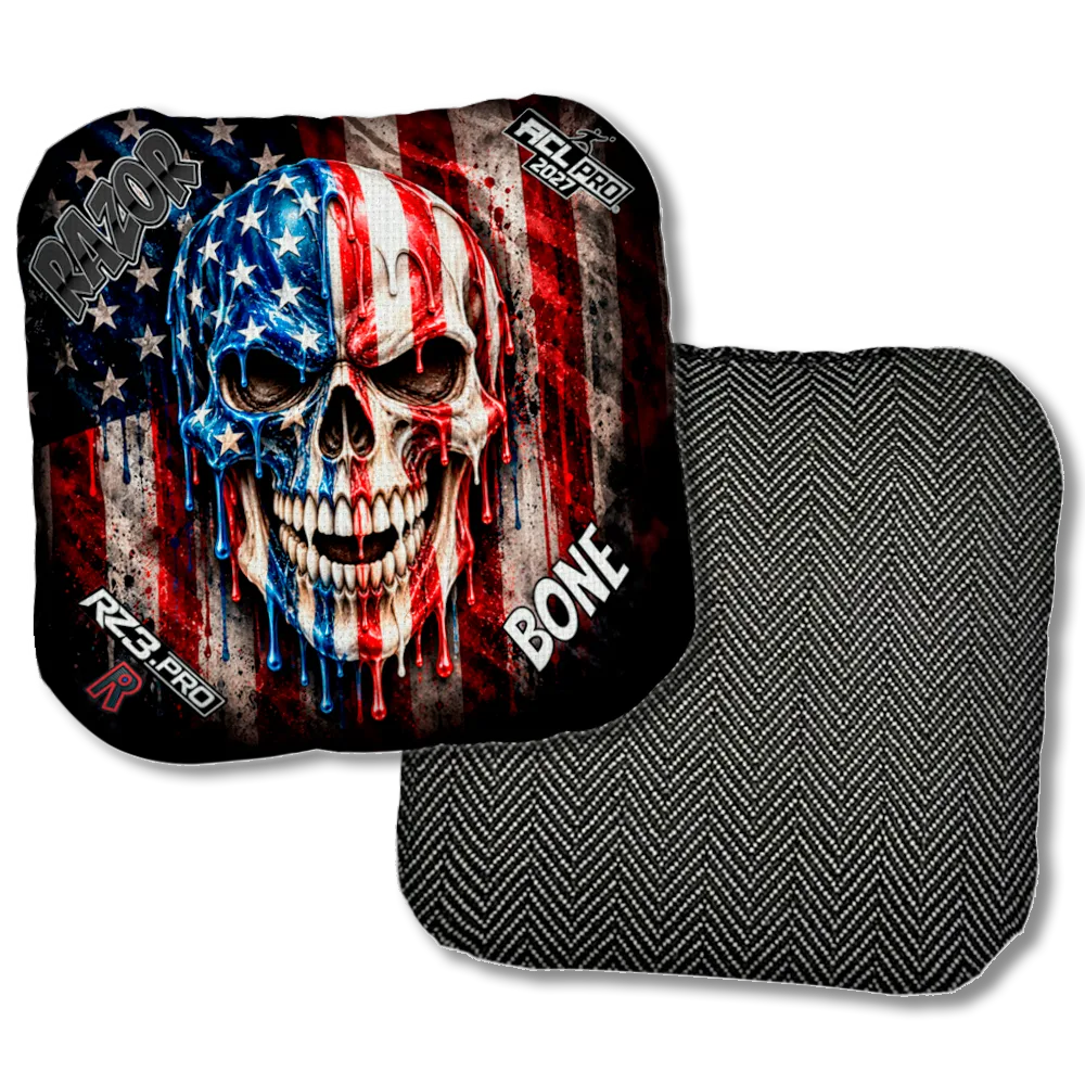 Bone PRO American Drip Black Back Product View