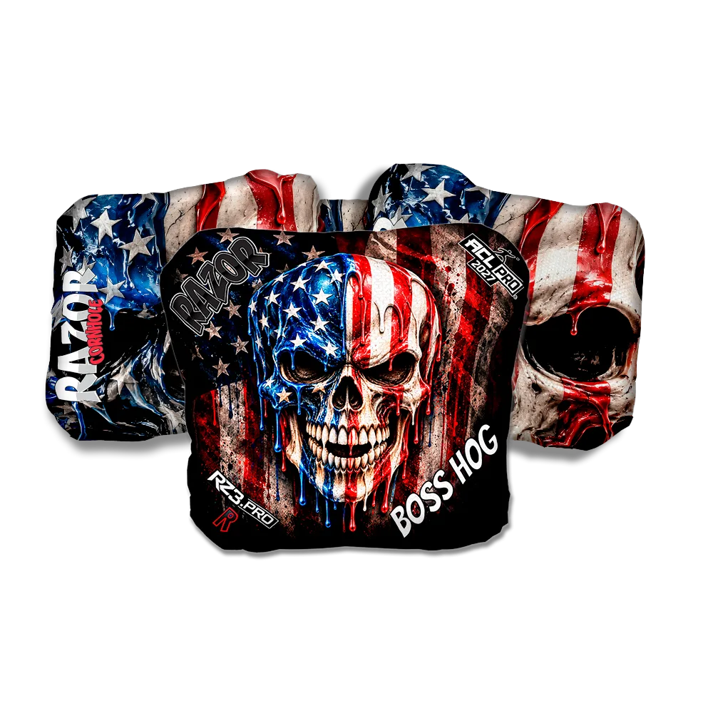Boss Hog PRO American Drip Cornhole Bags
