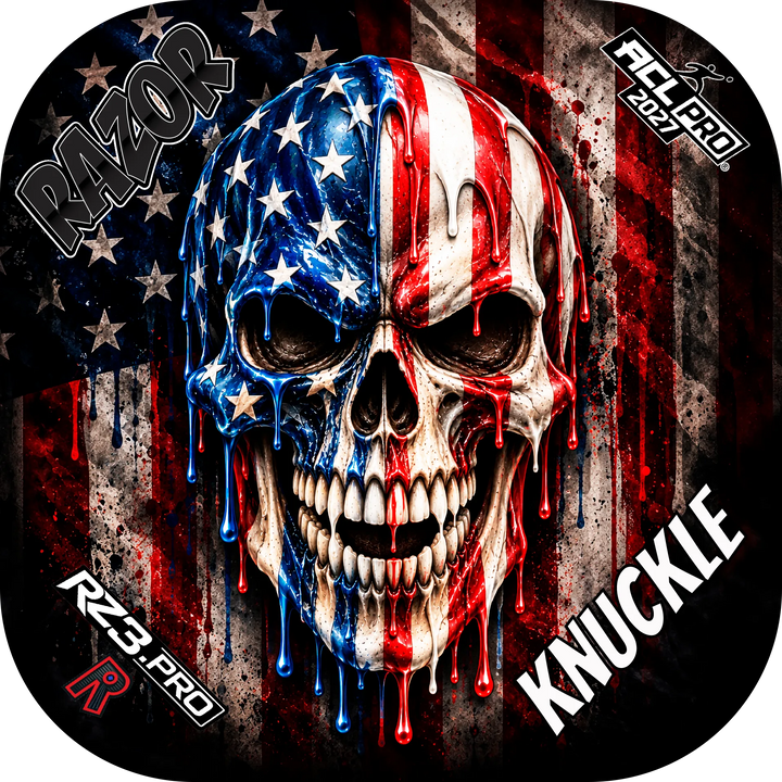 Knuckle PRO American Drip Cornhole Bags