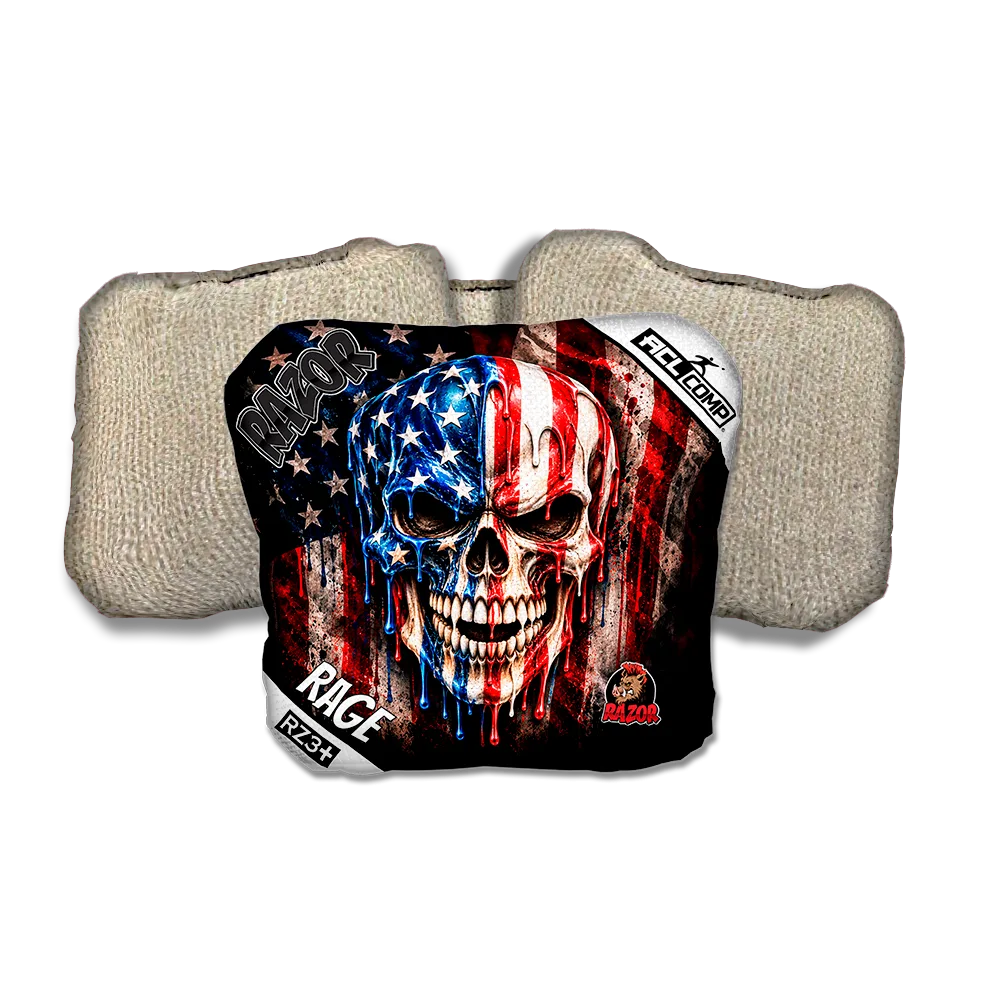 Rage COMP American Drip Tan Back Cornhole Bags