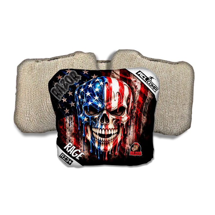 Rage COMP American Drip Tan Back Cornhole Bags
