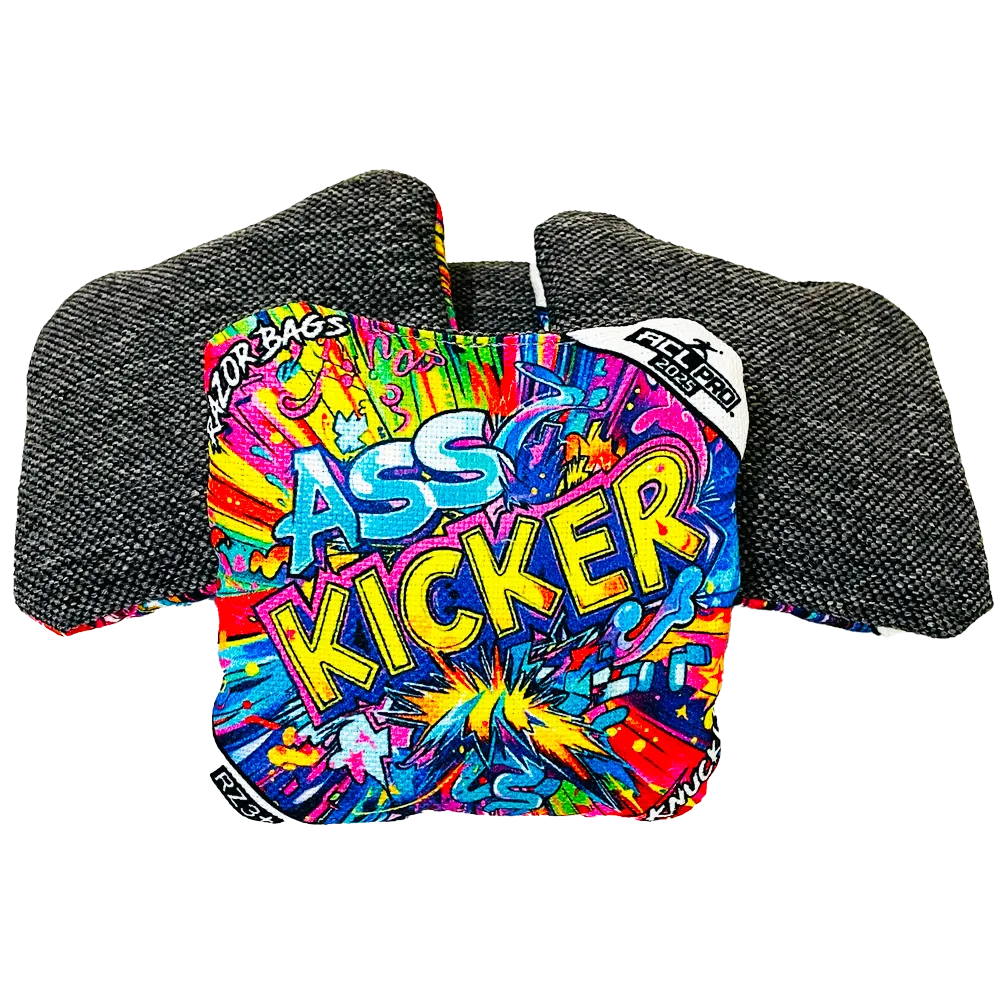 Ass Kicker II Knuckle Razor Cornhole Bags ACL Pro