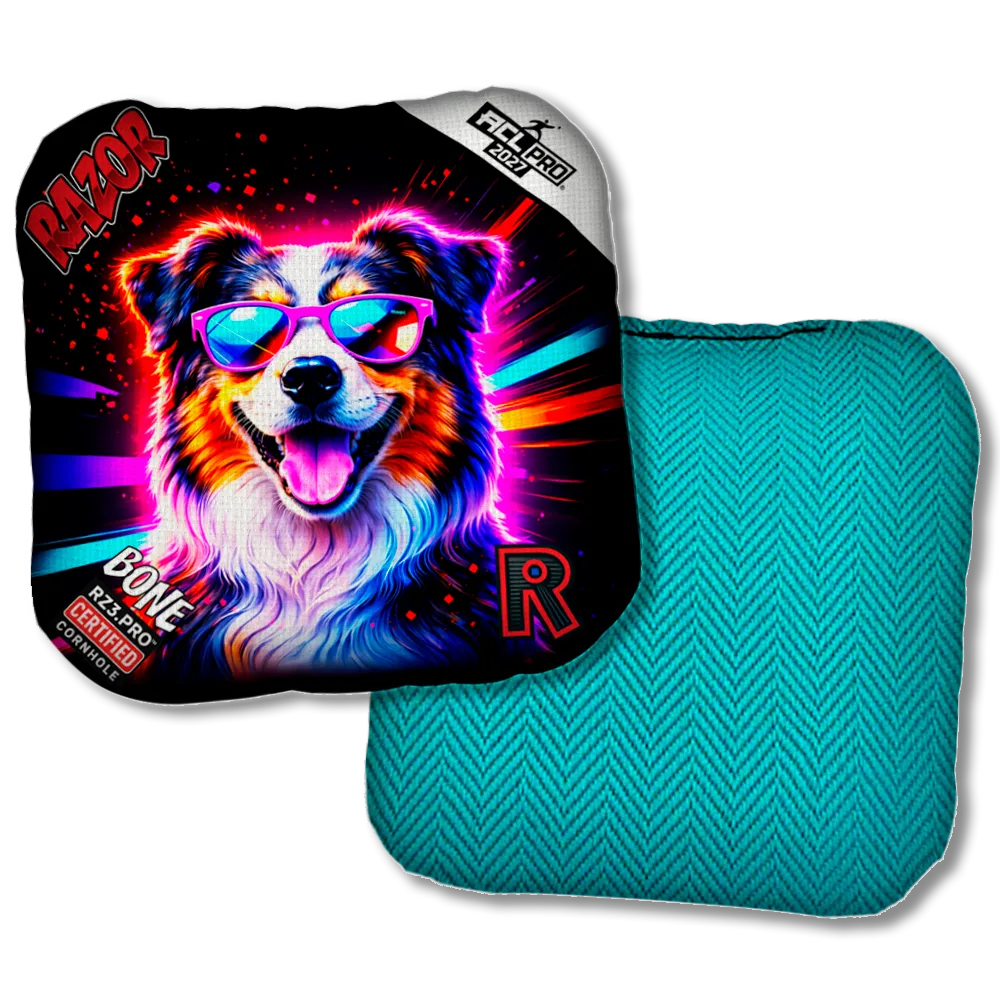 Bone PRO Australian Party Animals Teal Back Product View