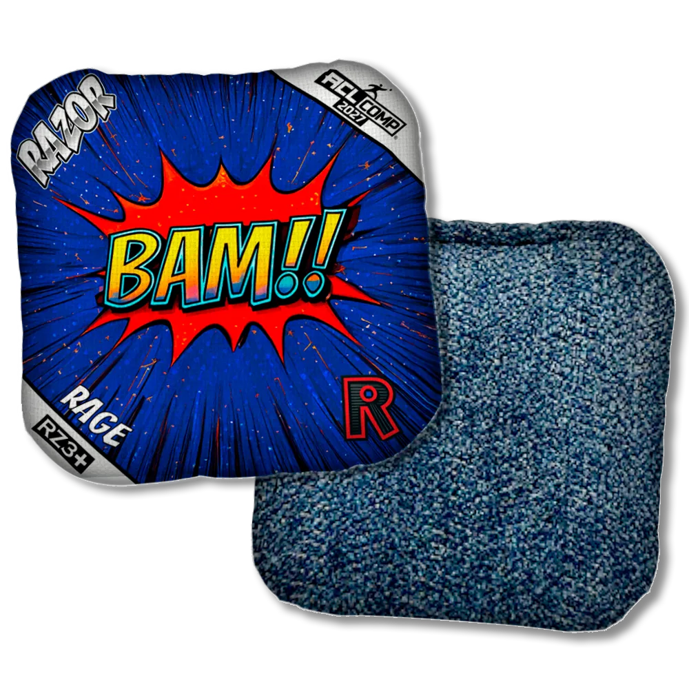 Rage COMP BAM! Blue Back Product View