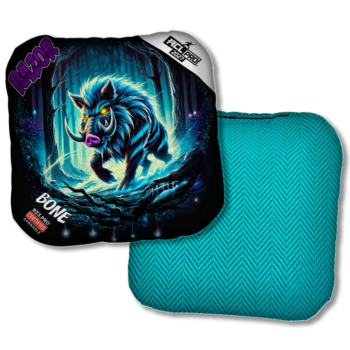 Bone PRO Backlash Purple Series Teal Back Product View