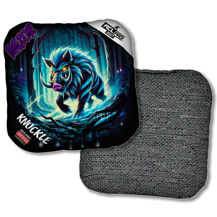 Knuckle PRO Backlash Purple Series Black Back Product View