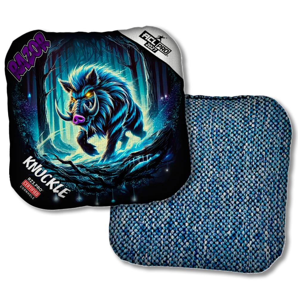 Knuckle PRO Backlash Purple Series Blue Back Product View