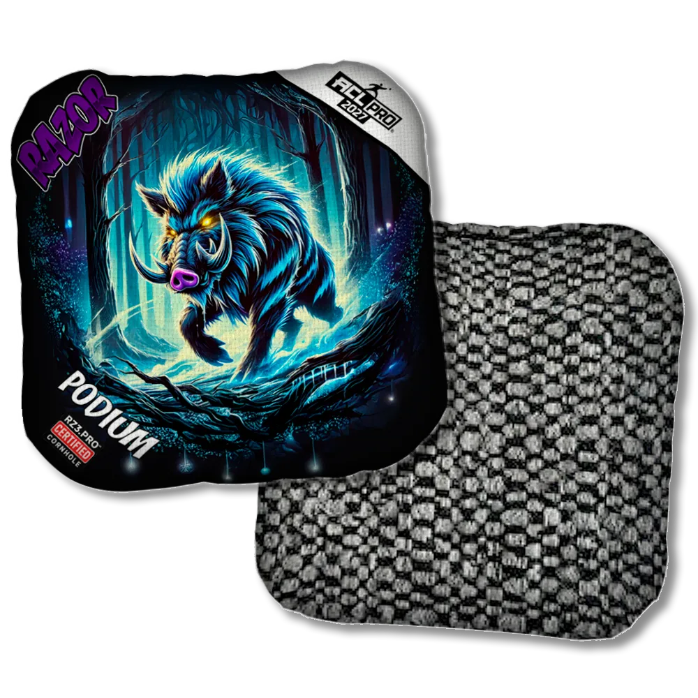 Podium PRO Backlash Purple Series Black Back Product View