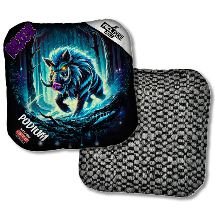 Podium PRO Backlash Purple Series Black Back Product View