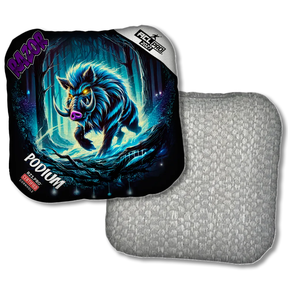 Podium PRO Backlash Purple Series Silver Back Product View