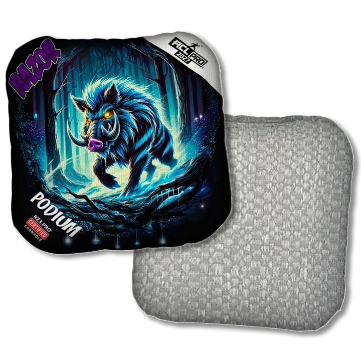 Podium PRO Backlash Purple Series Silver Back Product View