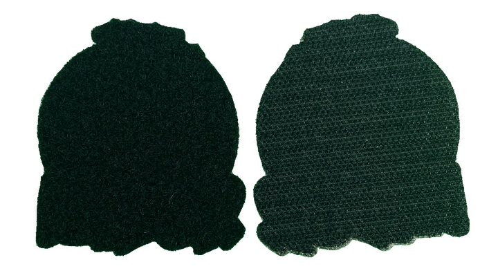 Back of patches velcro 