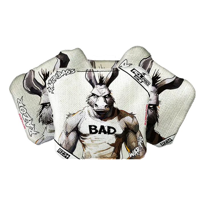 War Pig | Bad Ass Muscles | ACL PRO Razor Cornhole Bags