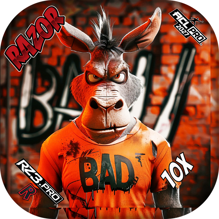 10 X PRO Bad A Graffiti Cornhole Bags