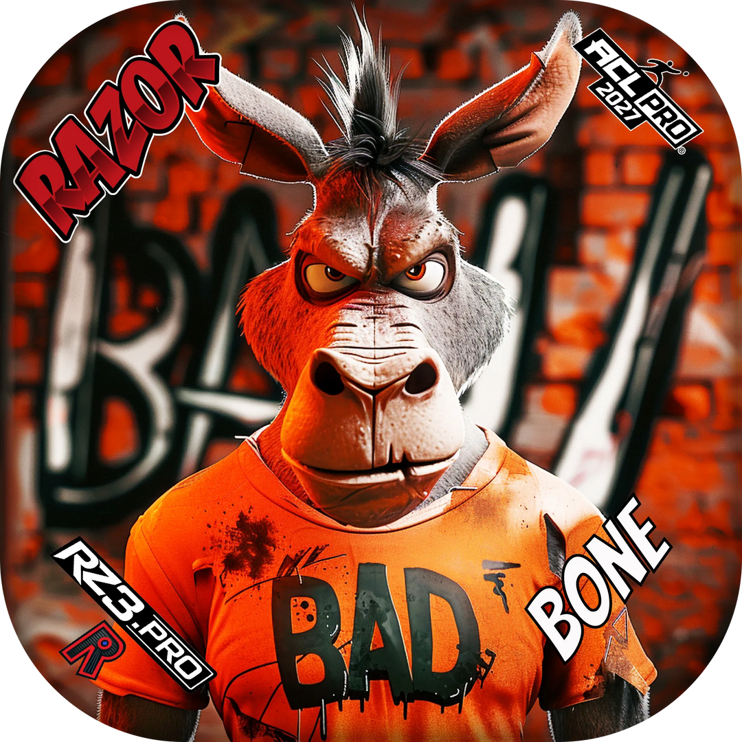 Bone PRO Bad A Graffiti Cornhole Bags