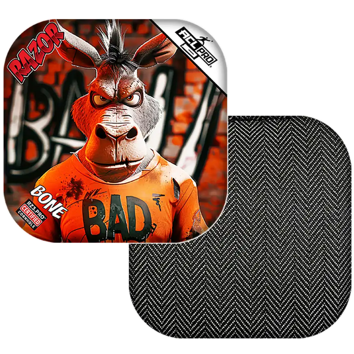 Bone | Bad A Graffiti | ACL PRO Razor Cornhole Bags