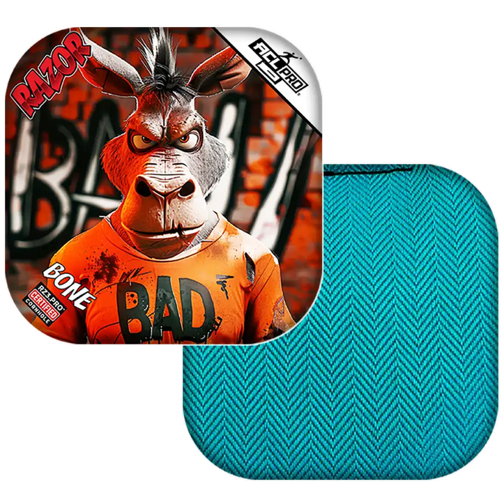 Bone | Bad A Graffiti | ACL PRO Razor Cornhole Bags