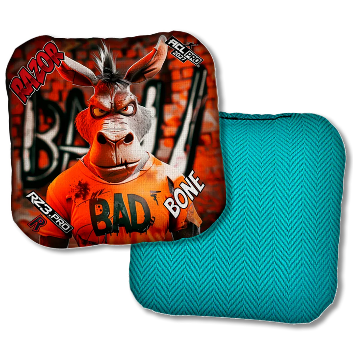 Bone PRO Bad A Graffiti Teal Back Product View