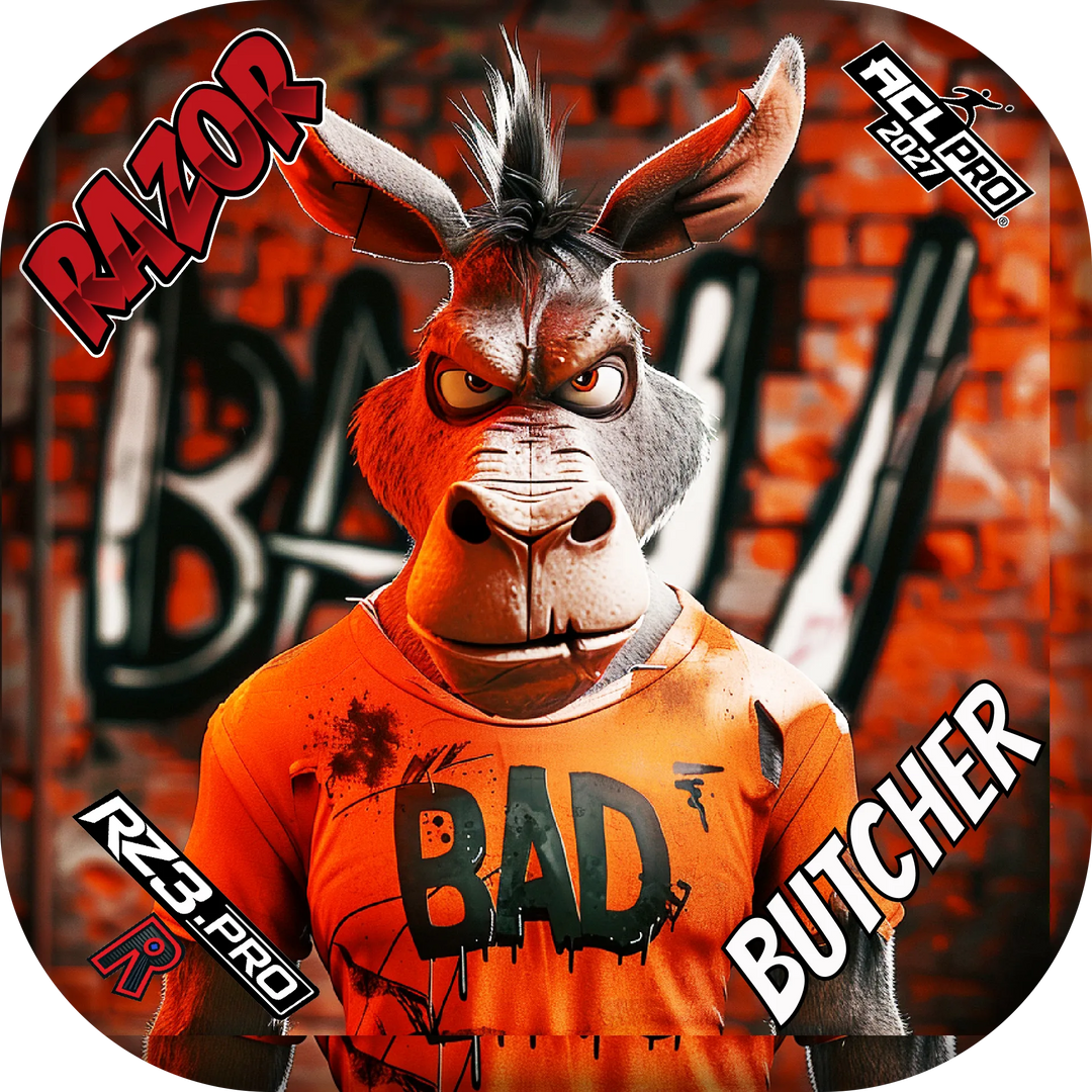 Butcher PRO Bad A Graffiti Cornhole Bags